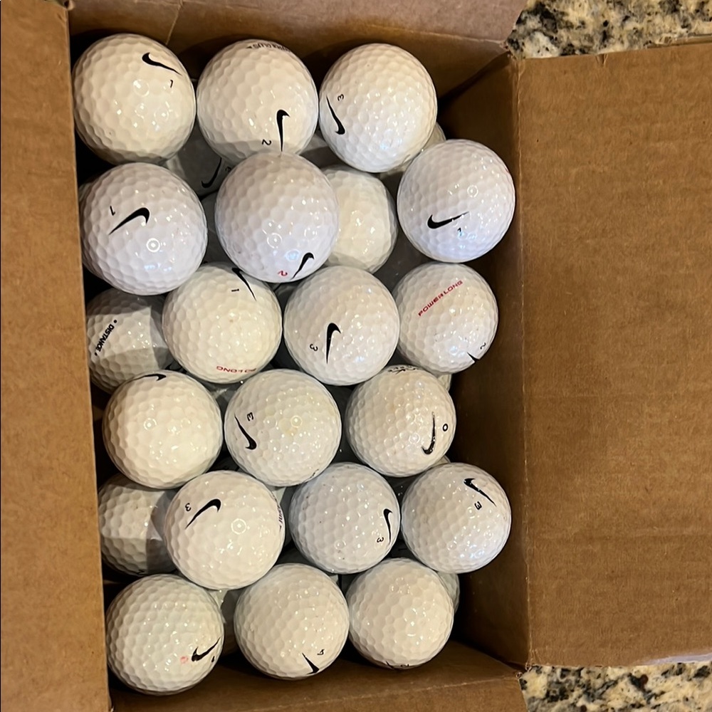 Nike White Golf Balls